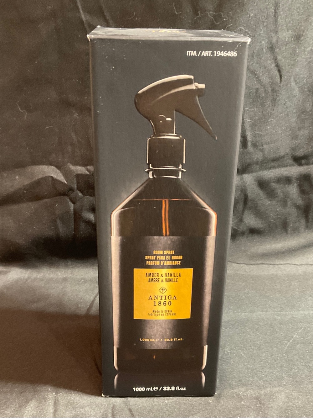 Amber & Vanilla Room Spray.